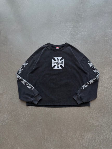 Choppers Longsleeve in Vintage Black