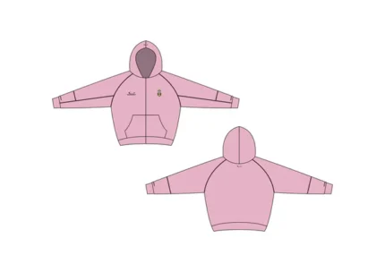 Ultra Light Juve Hoodie in Pink