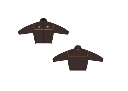 BROWN BARCA TRACK JACKET