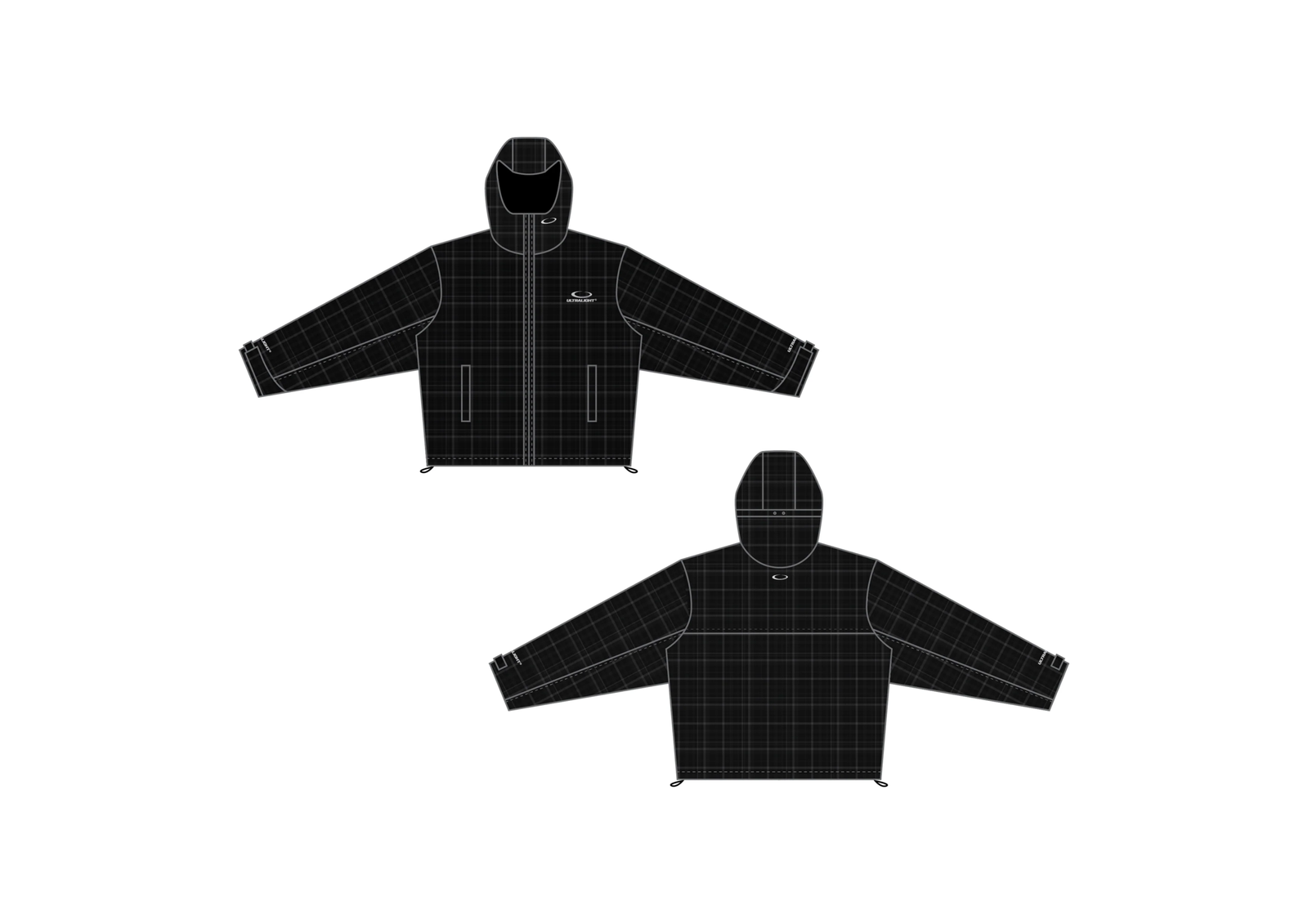 imgi_5_plaid_rain_jacket PLAID BALACLAVA JACKET