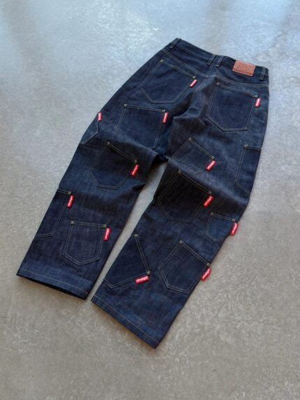 MULTIPOCKET SELVEDGE DENIM JEANS