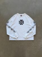 WHITE CHOPPERS LONGSLEEVE TSHIRT