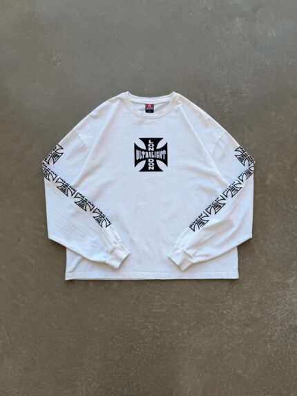 WHITE CHOPPERS LONGSLEEVE TSHIRT